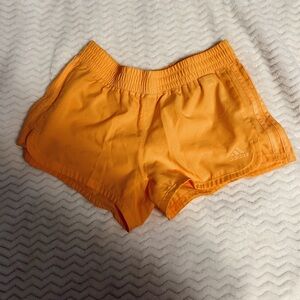 adidas orange running shorts 🩳